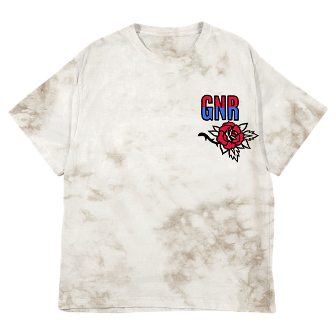 Guns N' Roses - GN'R Flash Tie Dye T-Shirt