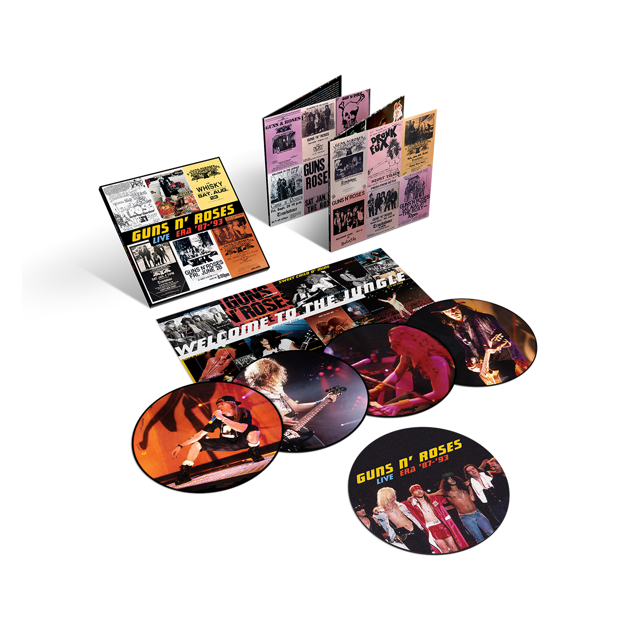 Live Era '87-'93 (4LP Deluxe Edition) - Guns N' Roses UK Live Era '87-'93 (4LP Deluxe Edition) - Guns N' Roses UK