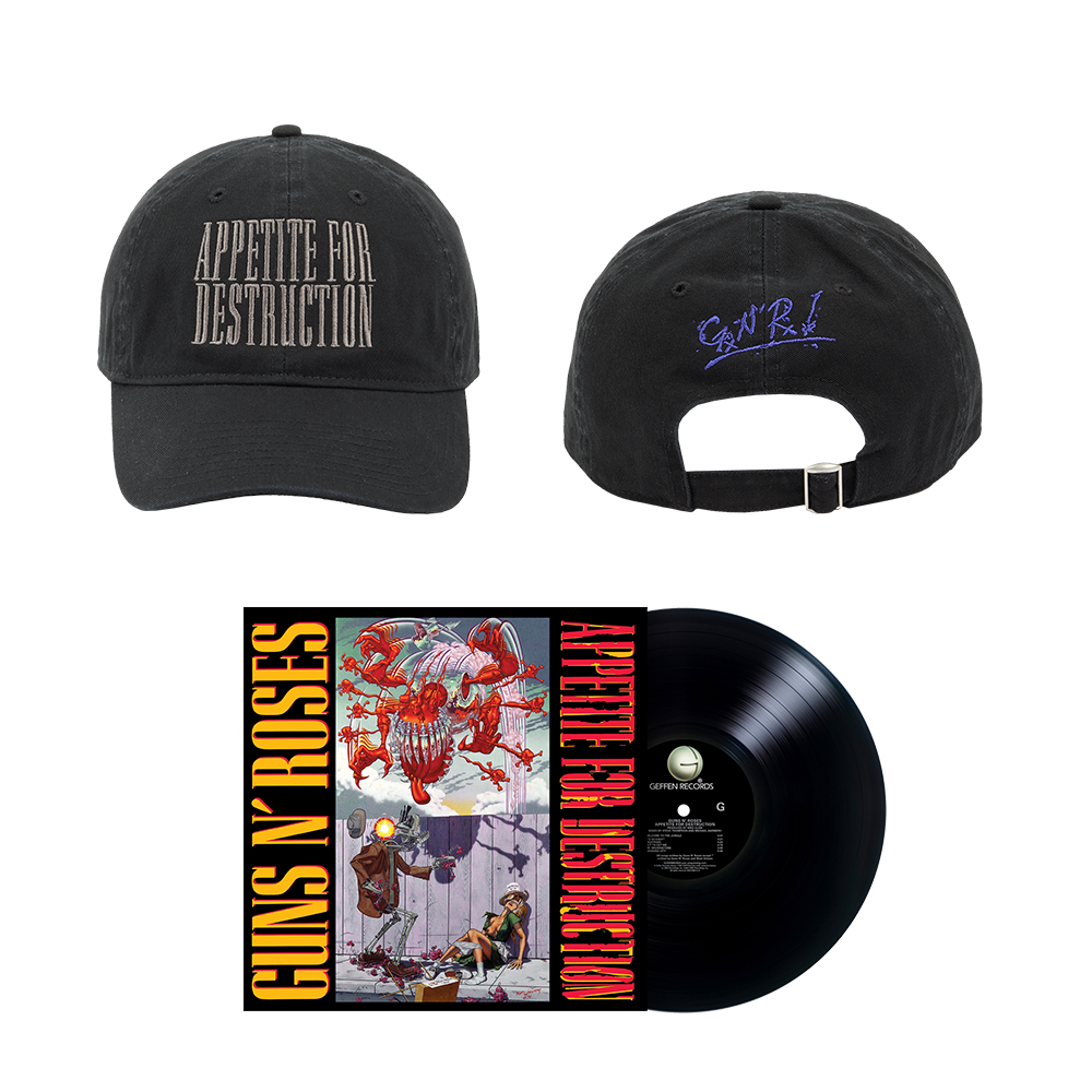 Appetite For Destruction Limited Edition LP + Appetite For Destruction Hat
