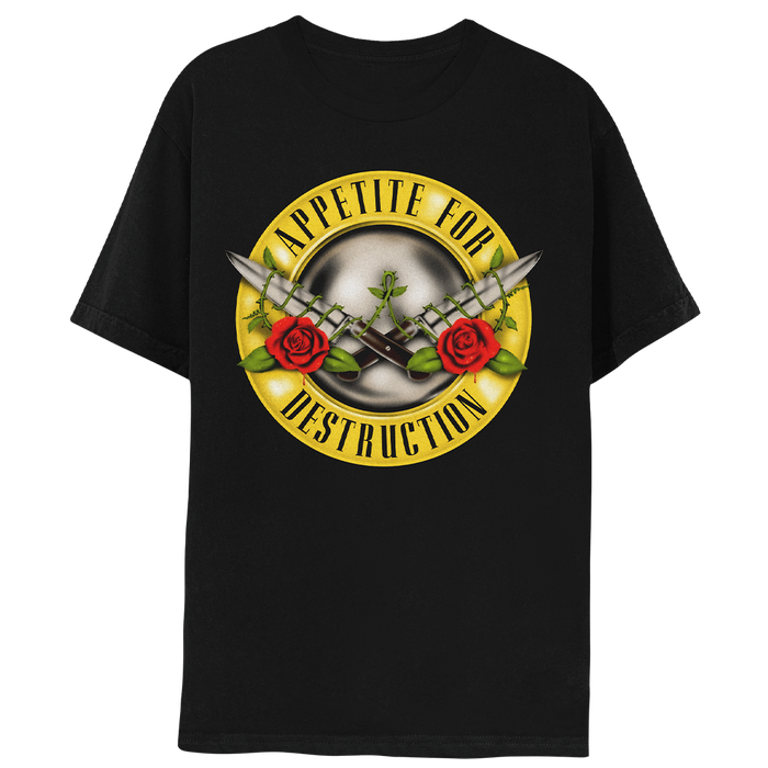 Guns N' Roses - Appetite for Destruction Knives T-Shirt