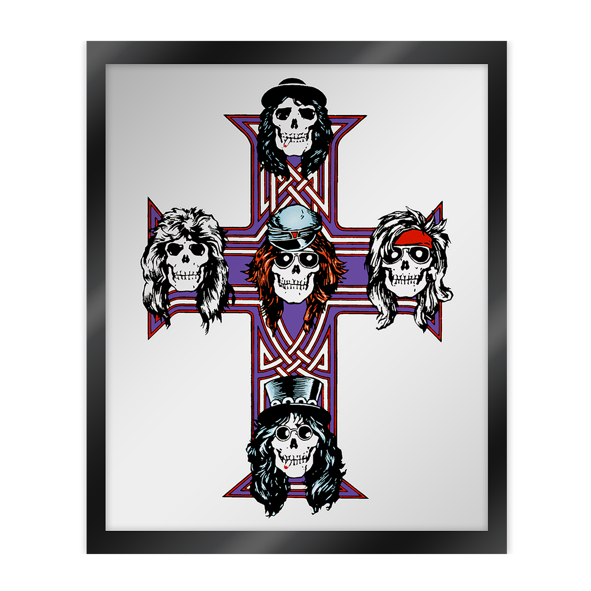 Guns N' Roses - Appetite For Destruction Cross Mirror.