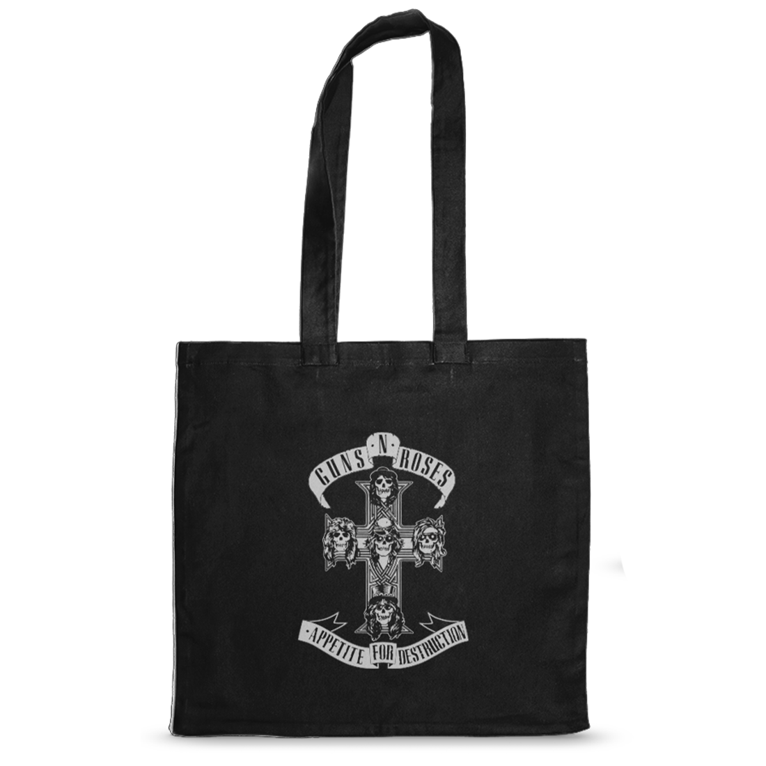 Appetite For Destruction Cross Logo Tote Bag - Guns N' Roses UK