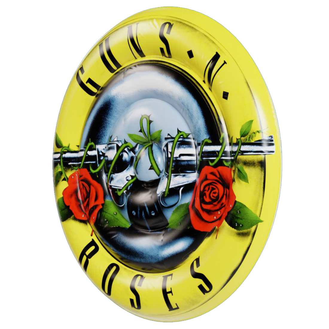 Guns N Roses - GN'R Bullet Logo Pool Float
