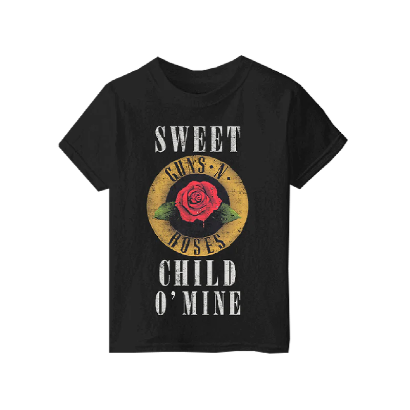 Guns N Roses - Sweet Child O' Mine Kids Black T-Shirt