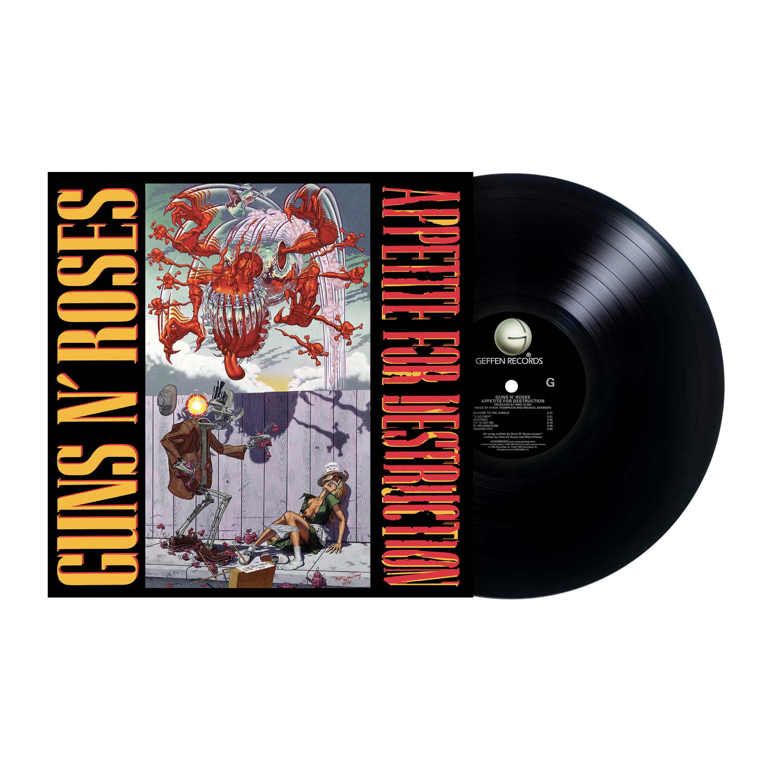 Appetite For Destruction. Limited Edition LP - Guns N' Roses UK Appetite For Destruction. Limited Edition LP - Guns N' Roses UK