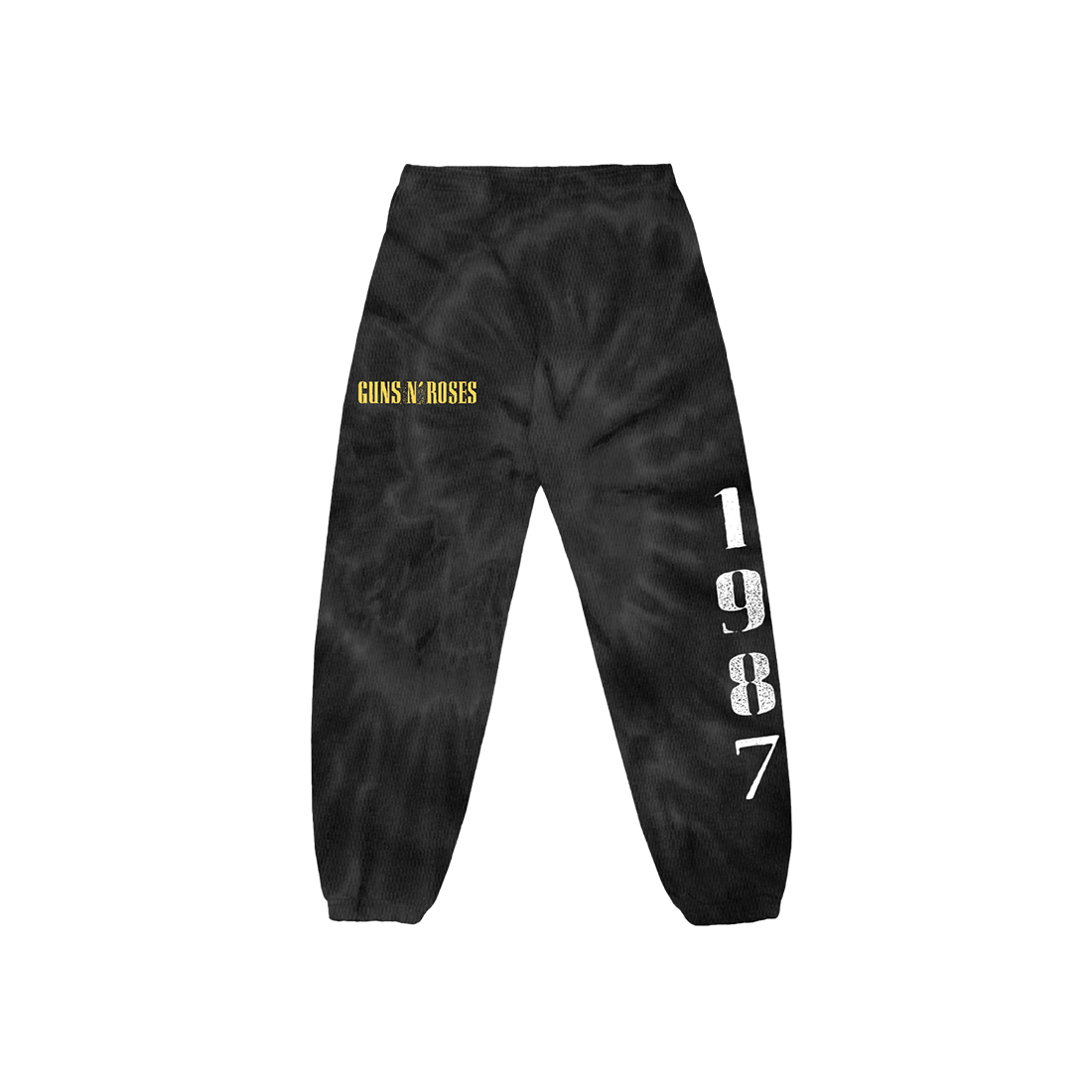 Guns N' Roses - GN'R Black Tie Dye Joggers