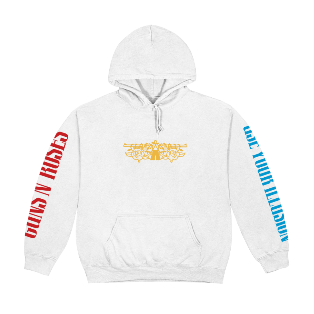 Guns N Roses - Use Your Illusion White Hoodie
