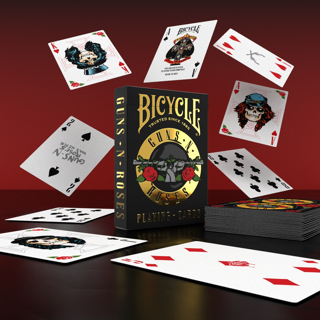 Guns N Roses - Guns N' Roses x Bicycle Cards Playing Cards