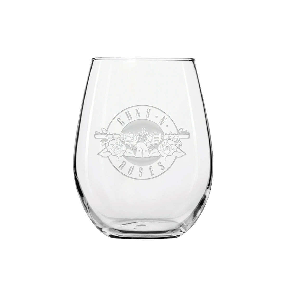 Guns N Roses - Stemless Wine Glass