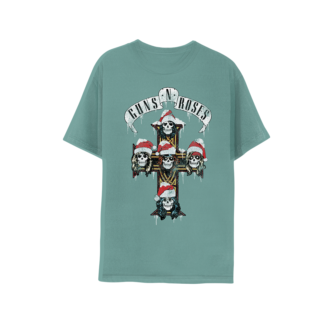 Guns N Roses - Cross Holiday Tee