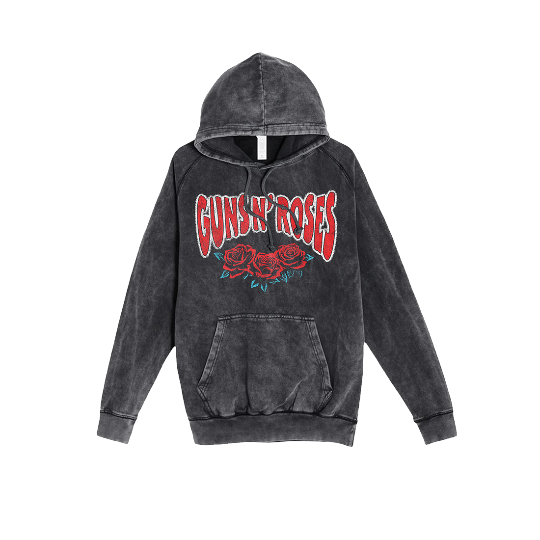 Guns N Roses - Washed Rose Hoodie