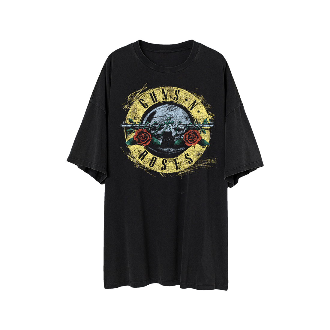 Guns N Roses - Bullet Logo Oversized Tee