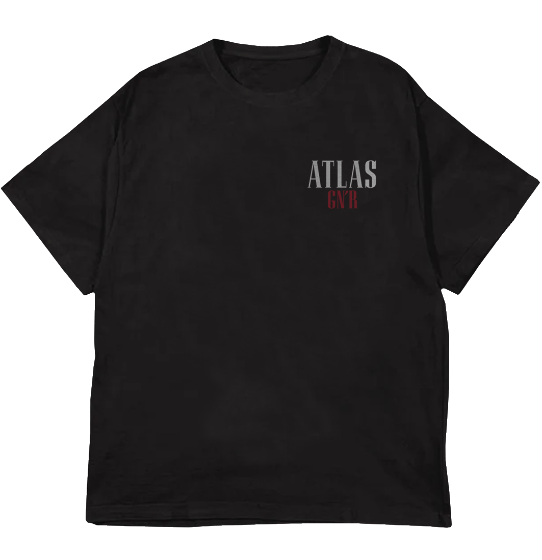 Guns N Roses - Atlas Black T-Shirt