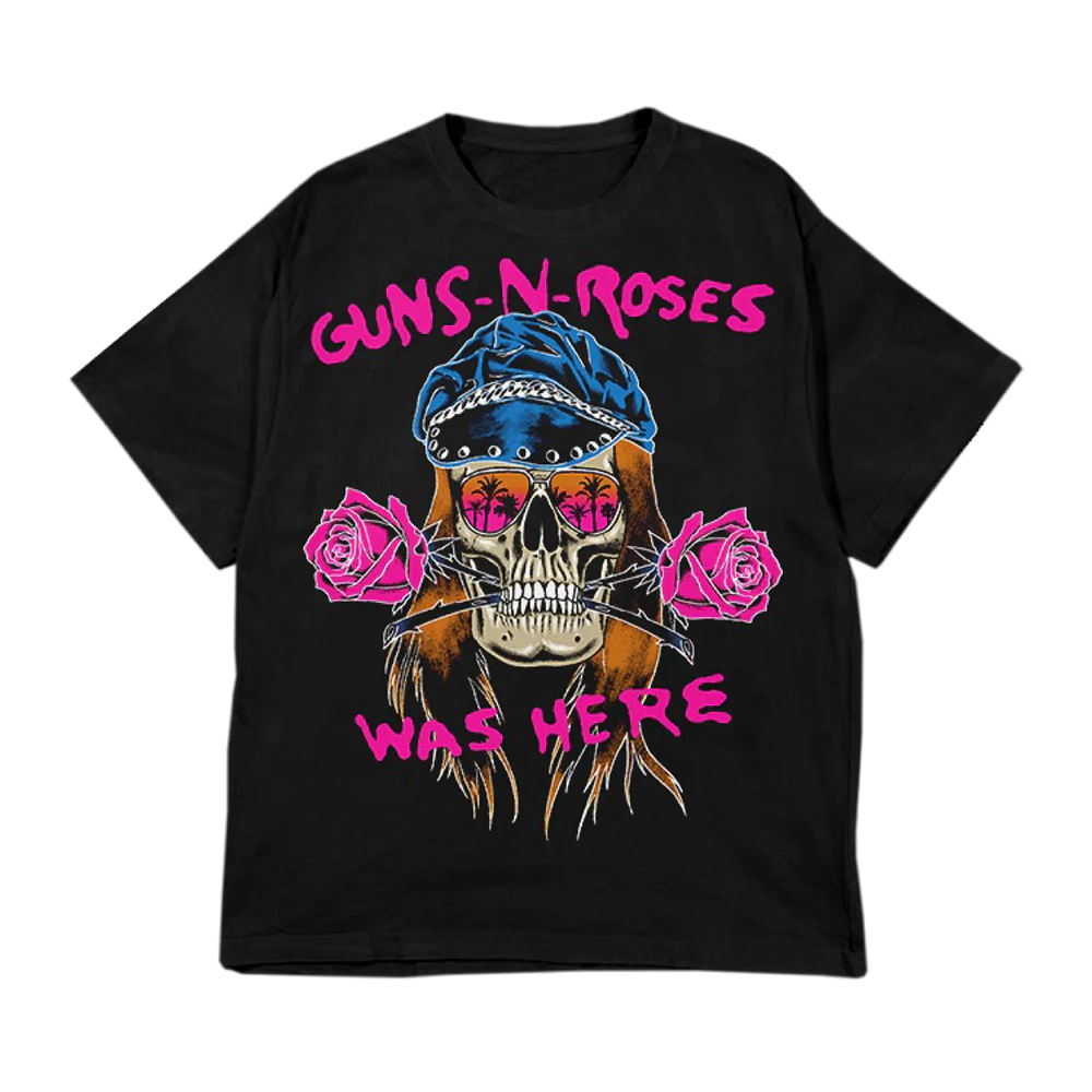 Guns N' Roses - Skull GN'R Was Here T-Shirt