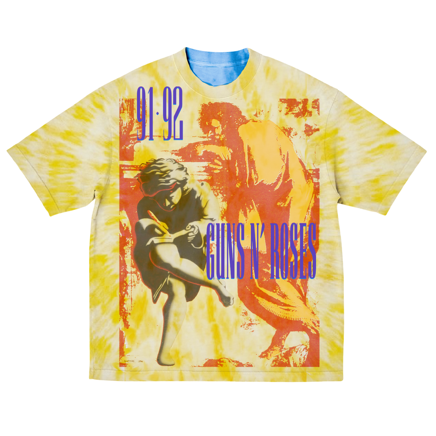 Use Your Illusion '91-92 Tie Dye Tour T-shirt - Guns N' Roses UK