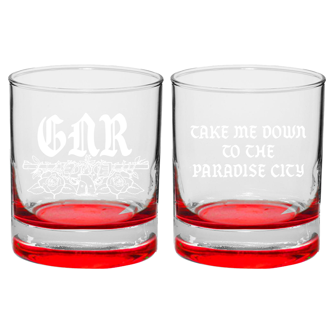 Guns N' Roses - GN'R Paradise City Whiskey Glass