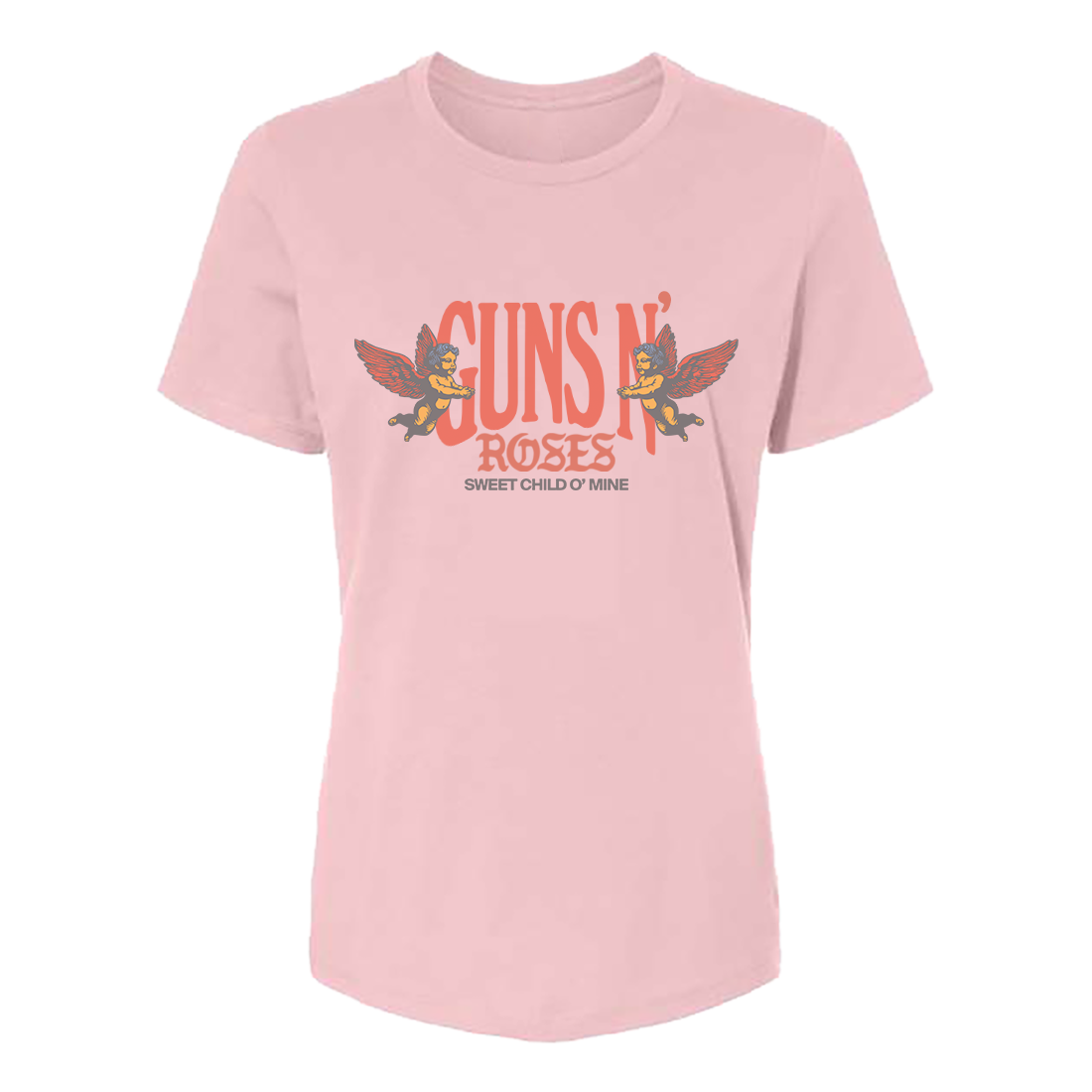 Guns N' Roses - GN'R Sweet Child O' Mine Pink Women's T-Shirt