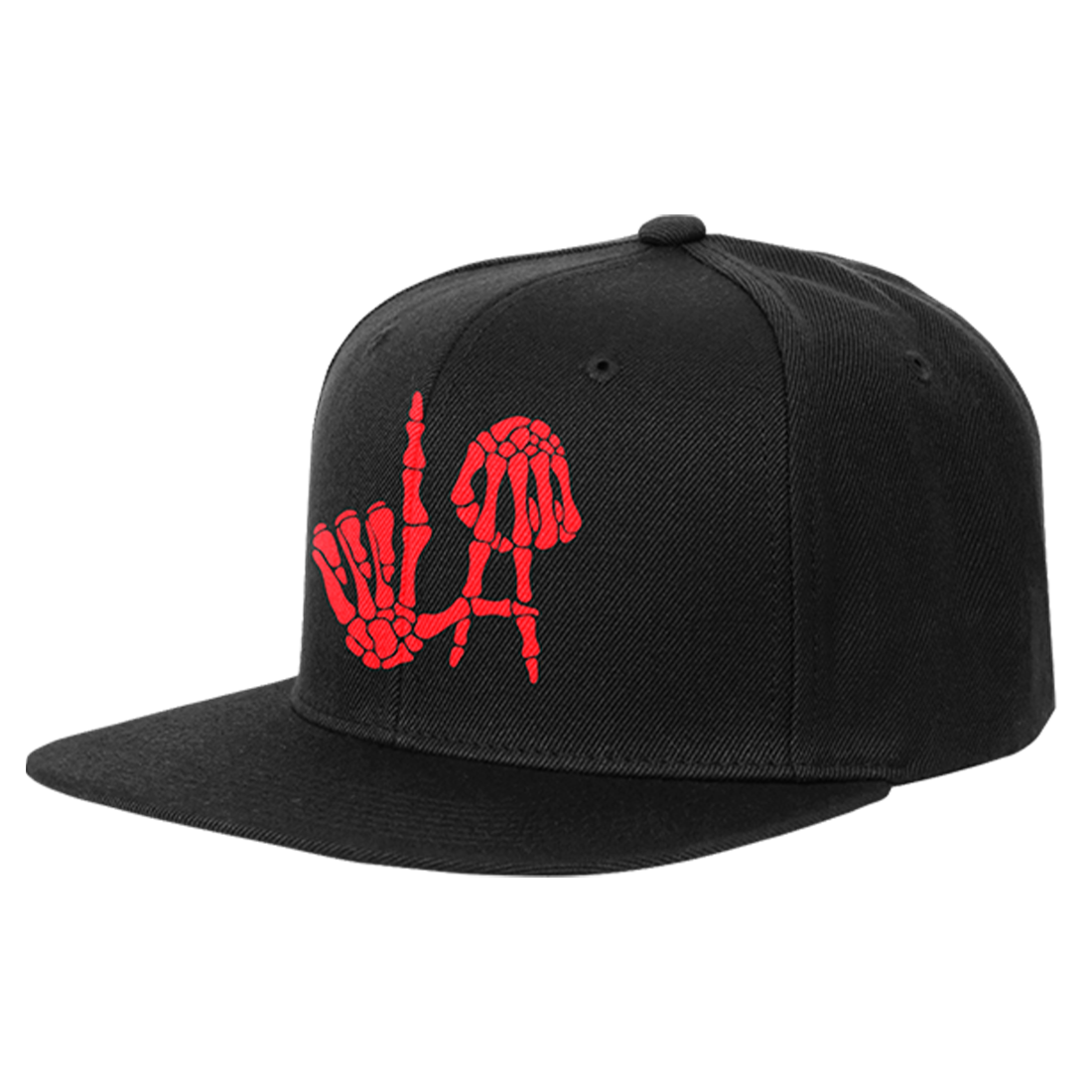 Guns N Roses - Appetite For Destruction Skeleton LA Hands Snapback Hat