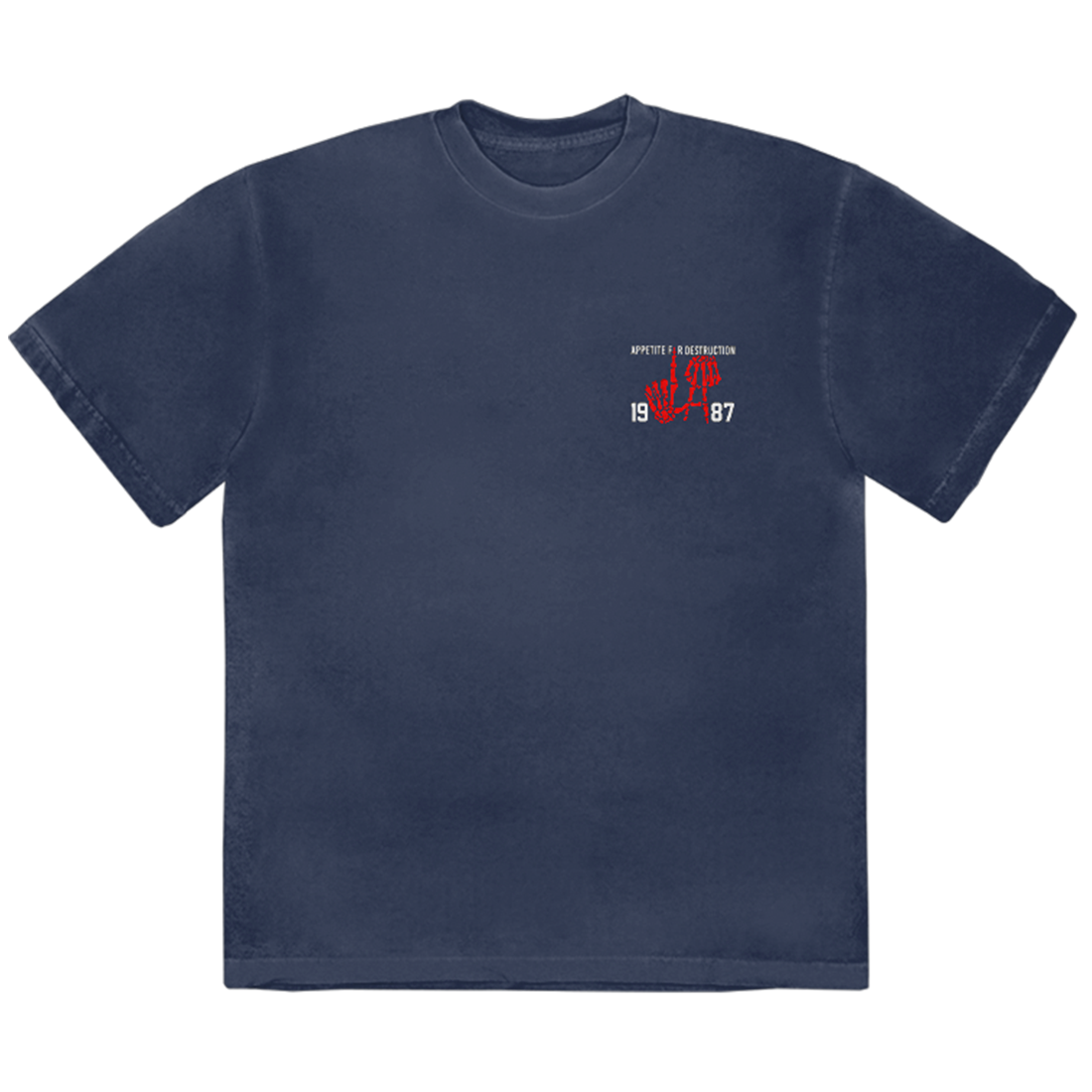 Guns N Roses - Appetite For Destruction Skeleton LA Hands T-Shirt