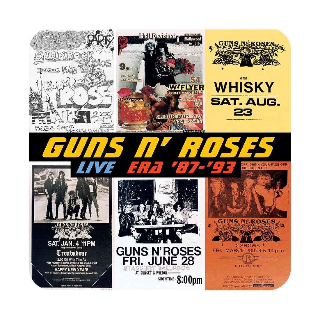 Guns N Roses - Live Era Magnet