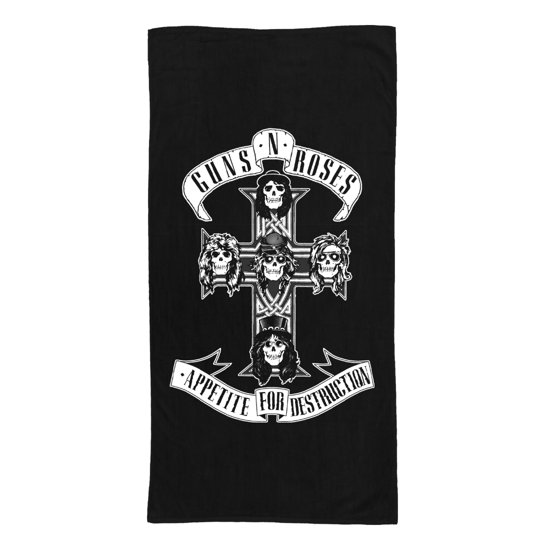 Guns N Roses - Cross Logo Towel
